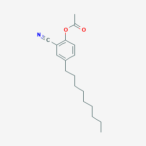 2-Acetoxy-5-nonylbenzonitrile