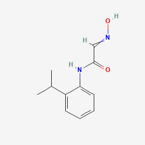 2-(Hydroxyimino)-N-[2-(propan-2-yl)phenyl]acetamide