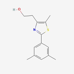 2-[2-(3,5-Dimethyl-phenyl)-5-methyl-thiazol-4-yl]-ethanol