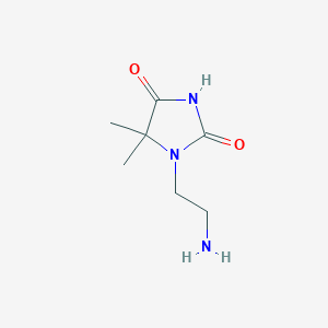 1-(2-Aminoethyl)-5,5-dimethylimidazolidine-2,4-dione