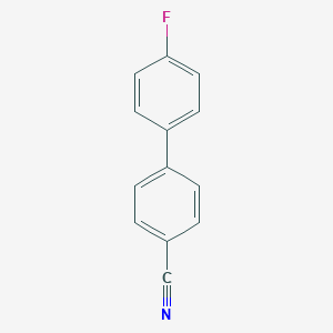 molecular formula C13H8FN B084787 4-(4-氟苯基)苯甲腈 CAS No. 10540-31-5