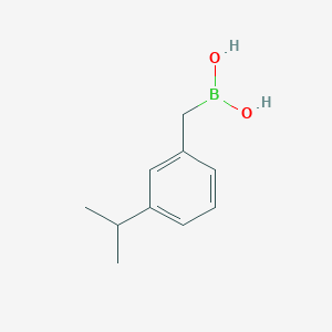 molecular formula C10H15BO2 B8478871 3-Isopropylbenzylboronic acid 