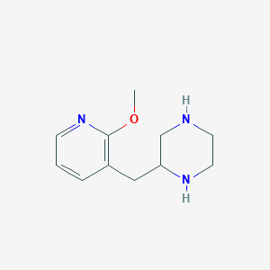 2-((2-Methoxy-3-pyridinyl)methyl)piperazine