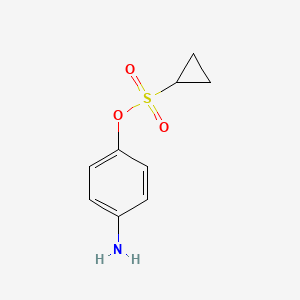 Cyclopropanesulfonic acid 4-amino-phenyl ester
