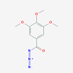 molecular formula C10H11N3O4 B8479131 3,4,5-Trimethoxybenzoyl azide 