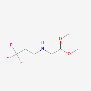 1-Propanamine,N-(2,2-dimethoxyethyl)-3,3,3-trifluoro-