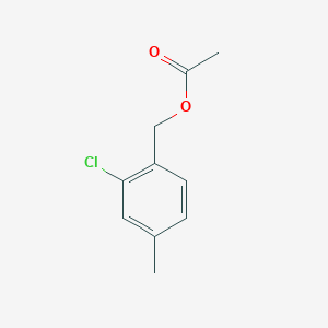 (2-Chloro-4-methylphenyl)methyl acetate