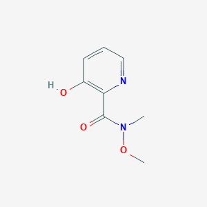 3-Hydroxy-pyridine-2-carboxylic acid methoxy-methyl-amide