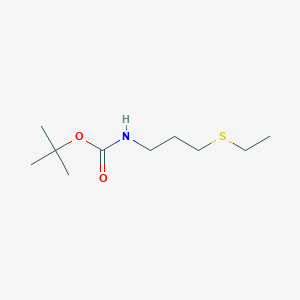 tert-Butyl 3-(ethylthio)propylcarbamate