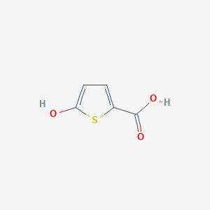 molecular formula C5H4O3S B8479427 5-Hydroxythiophene-2-carboxylic acid 