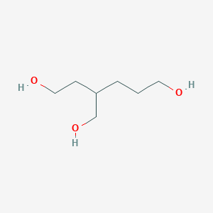 molecular formula C7H16O3 B8479429 3-Hydroxymethylhexane-1,6-diol 