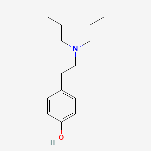 molecular formula C14H23NO B8479501 4-(2-Dipropylaminoethyl)phenol 