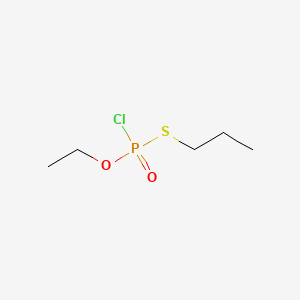 molecular formula C5H12ClO2PS B8479588 O-Ethyl S-propyl chlorothiophosphate CAS No. 7651-98-1