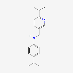 (4-Isopropylphenyl)[(6-isopropylpyridin-3-yl)methyl]amine