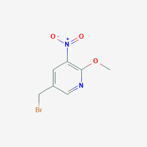 5-(Bromomethyl)-2-methoxy-3-nitropyridine