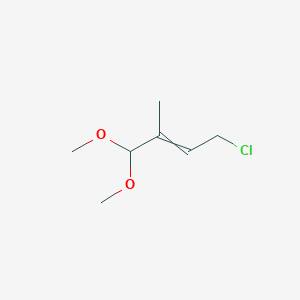 4-Chloro-1,1-dimethoxy-2-methylbut-2-ene