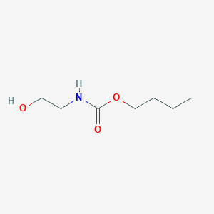 molecular formula C7H15NO3 B8479779 Butyl 2-hydroxyethylcarbamate 