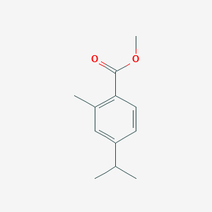 molecular formula C12H16O2 B8479780 Methyl 4-isopropyl-2-methylbenzoate 