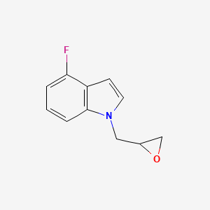 1-n-Glycidyl-4-fluoro-indole