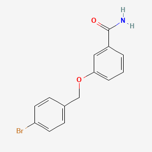 3-(4-Bromobenzyloxy)benzamide