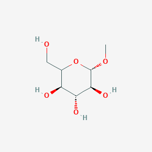 molecular formula C7H14O6 B8479886 Methyl glucoside 