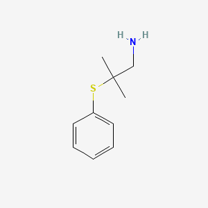 2-Methyl-2-(phenylthio)propan-1-amine