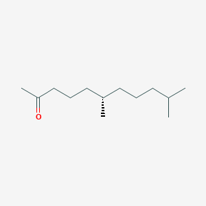 molecular formula C13H26O B8480183 (6S)-6,10-dimethylundecan-2-one CAS No. 71117-48-1