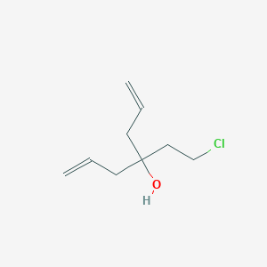 4-(2-Chloroethyl)hepta-1,6-dien-4-ol