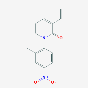 1-(2-Methyl-4-nitrophenyl)-3-vinylpyridin-2(1H)-one