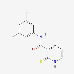 N-(3,5-Dimethylphenyl)-2-thioxo-1,2-dihydropyridine-3-carboxamide