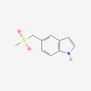 5-[(Methylsulfonyl)methyl]-1H-indole