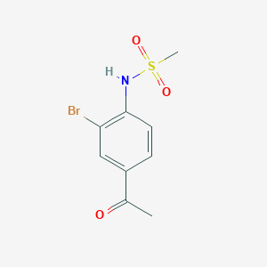 3'-Bromo-4'-((methylsulfonyl)amino)acetophenone