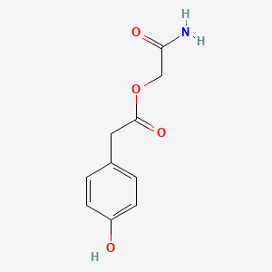 Carbamoylmethyl 4-hydroxyphenylacetate