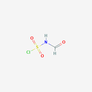 molecular formula CH2ClNO3S B8480462 N-chlorosulfonyl carboxamide 