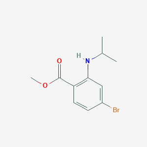 Methyl 4-bromo-2-(isopropylamino)benzoate