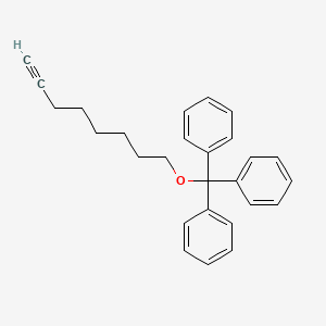 8-Triphenylmethoxy-1-octyne