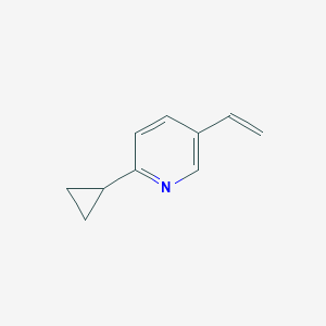 2-Cyclopropyl-5-vinylpyridine