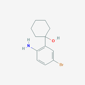 1-(2-Amino-5-bromo-phenyl)cyclohexanol