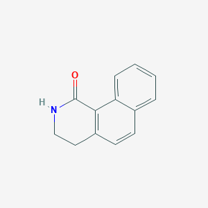 molecular formula C13H11NO B8480810 3,4-Dihydro-2H-benzo[h]isoquinolin-1-one 