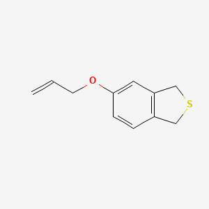 molecular formula C11H12OS B8480848 5-(Allyloxy)-1,3-dihydro-2-benzothiophene 
