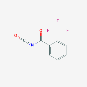 Benzoyl isocyanate, 2-(trifluoromethyl)-