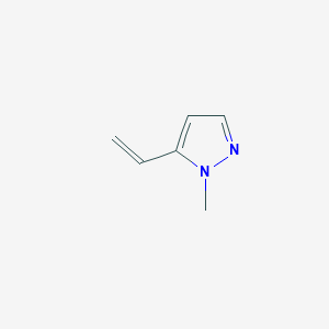 molecular formula C6H8N2 B8480978 1-Methyl-5-vinylpyrazole 