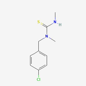 N-(4-chlorobenzyl)-N-methyl-N'-methylthiourea