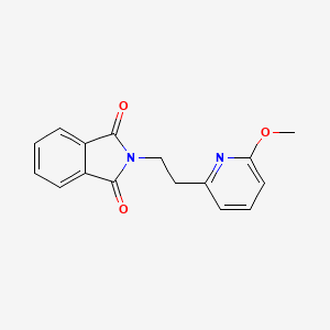 B8481179 2-(2-(6-Methoxypyridin-2-yl)ethyl)isoindoline-1,3-dione CAS No. 195819-18-2