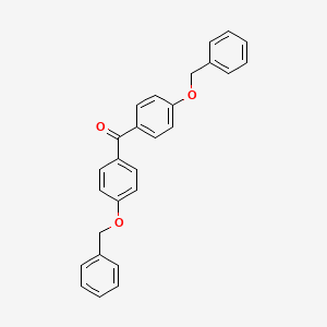 molecular formula C27H22O3 B8481187 Bis-(4-Benzyloxyphenyl)methanone CAS No. 40076-84-4