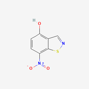 7-Nitro-4-hydroxy-1,2-benzisothiazole