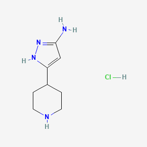 5-Amino-3-(4-piperidyl)-1H-pyrazole Hydrochloride