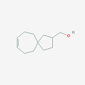 molecular formula C12H20O B8481452 Spiro[4.6]undec-8-ene-2-methanol 