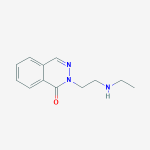 molecular formula C12H15N3O B8481454 N-Ethyl-2-(2H-phthalazin-1-on-2-yl)ethylamine 