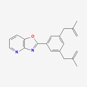 2-[3,5-Di(2-methylallyl)phenyl]oxazolo[4,5-b]pyridine
